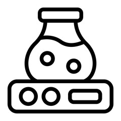 Chemistry Line Icon