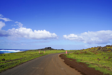 Roads of Rapa Nui, Easter Island Chile