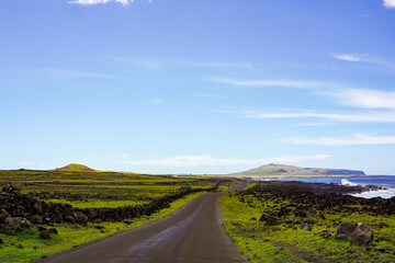 Roads of Rapa Nui, Easter Island Chile