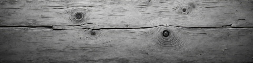 Obraz premium Old Knotty Barn Wood Gray Scale Texture