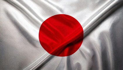 japan flag in the wind