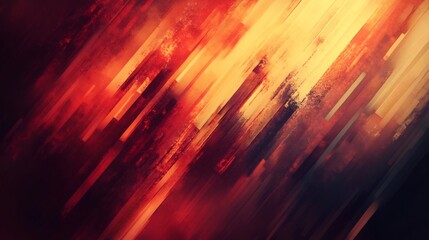 Abstract fiery streaks dynamically arranged create intense warm energy. AI Generated