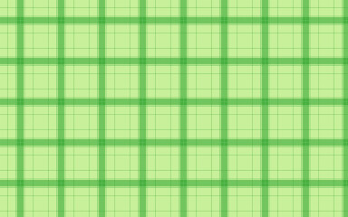 Seamless green plaid vector pattern for fabric, backgrounds, and more. Cute retro design with a spring, summer vibe