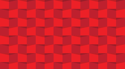 Red background with rectangle texture. vector illustration