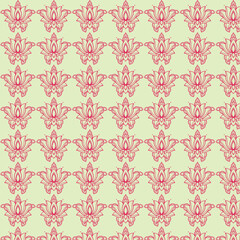 seamless pattern with flowers