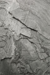 Rough and crack surface on strong stones