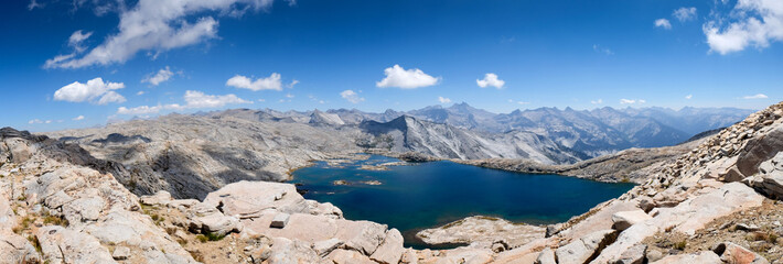 High Sierra Lake Panorama