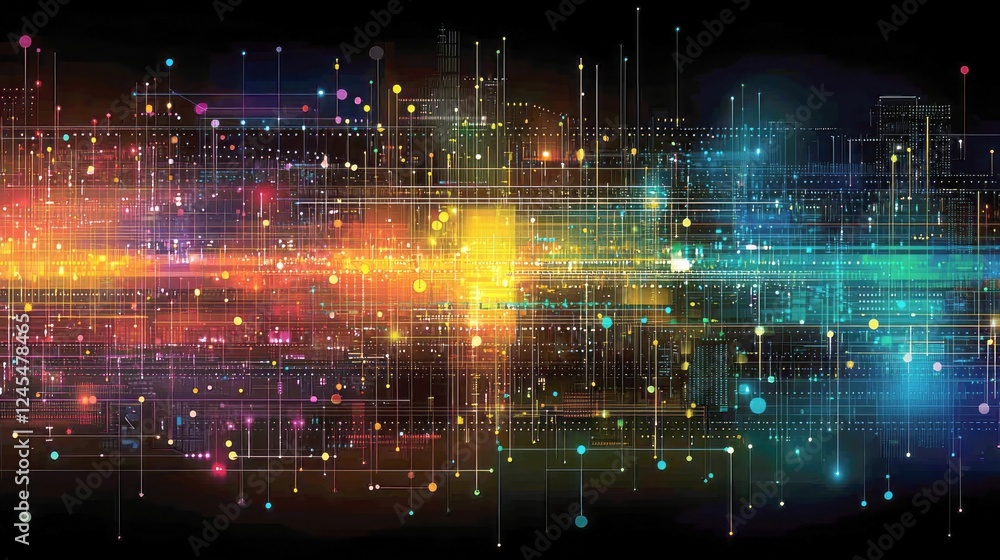 Poster abstract digital network: exploring the connectivity of a modern technological world