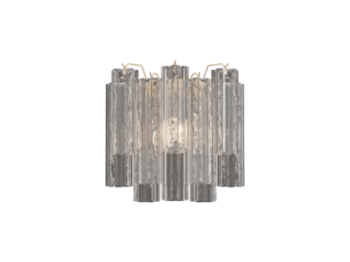 Addis 2 Light Sconce - Elegant Lighting Fixture Against Black Background