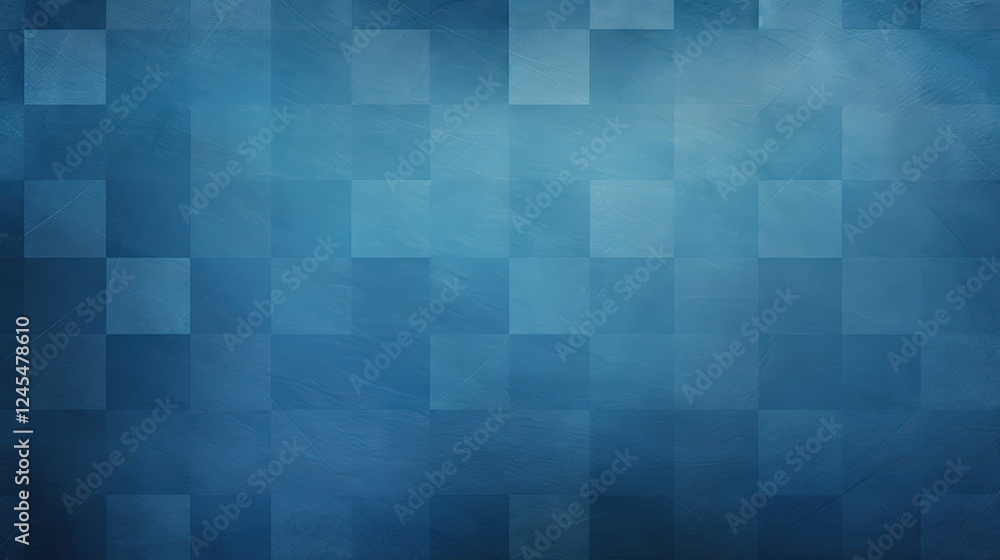 Poster blue background paper with grid texture in flat design for creative projects and digital use, ideal 