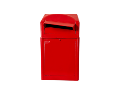 mailbox isolated on white background