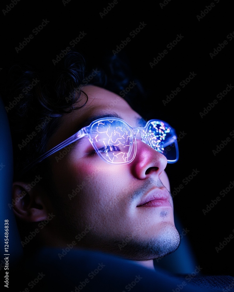 Poster Smart Focus Retreat Brainwave Tracking and Tech-enhanced Relaxation for Modern Readers in Ergonomic Spaces with Blue Light Filtering Enhance Study and Efficiency