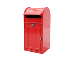 red post box