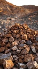 Pile of Rocks in a Quarry