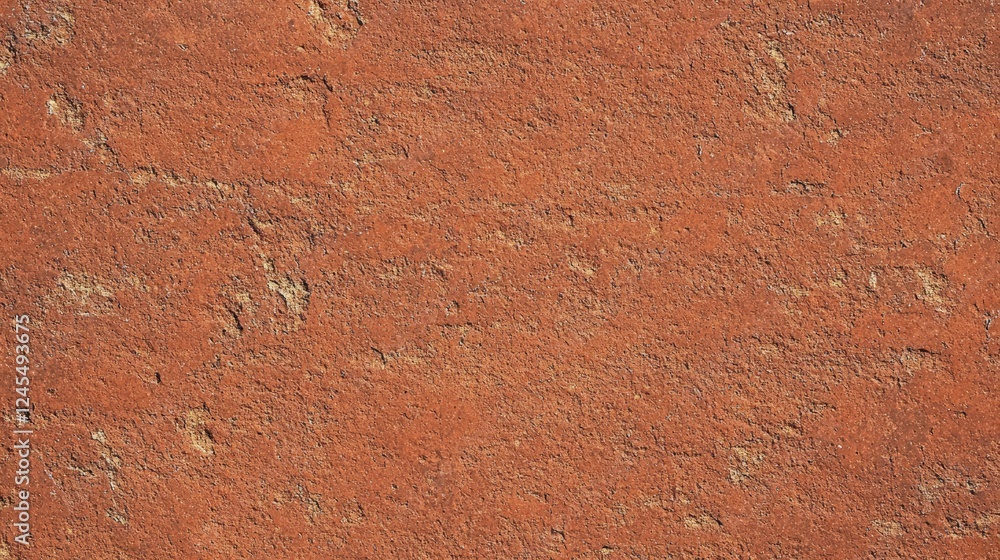 Poster detailed close-up texture of weathered red surface with unique patterns and subtle variations for ar