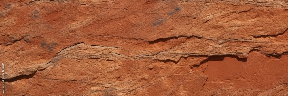 Poster ultra realistic photo of red stone texture displaying natural patterns and unique geological formati