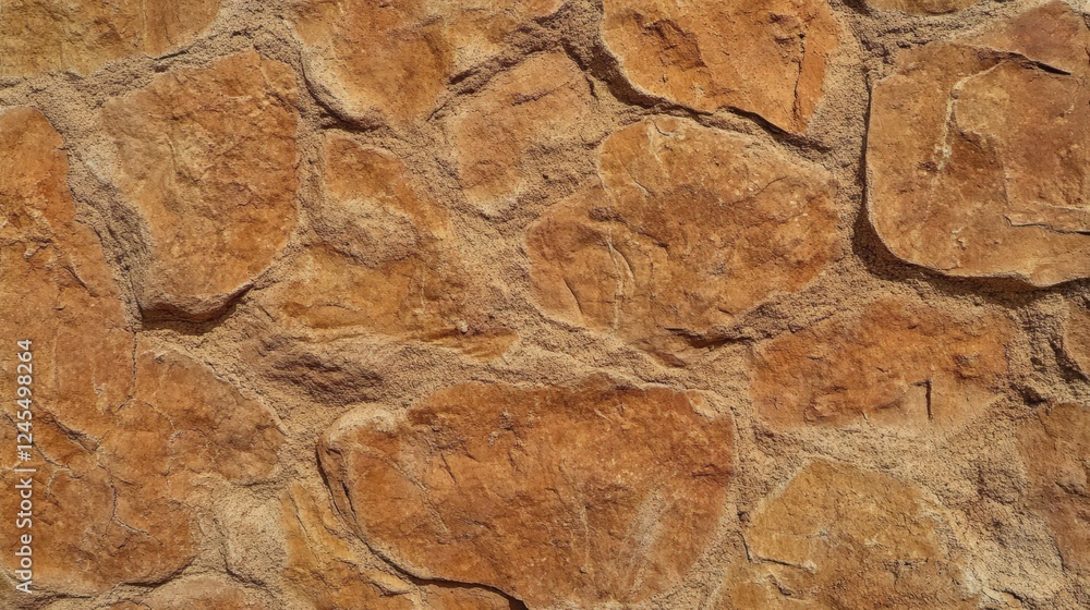 Poster rustic earthy stone texture with warm tones and natural variations for background or design projects