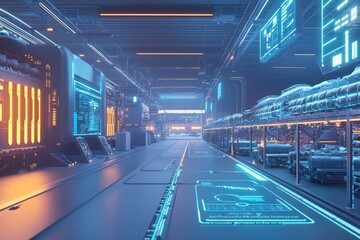 High-performance storage facilities showcasing advanced AI and cloud solutions, streamlining processes and enhancing efficiency.