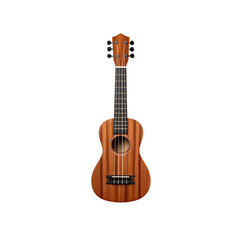 Obraz premium Wooden Ukulele with Nylon Strings