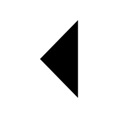 Fototapeta premium Left Arrow Icon