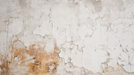 Detailed Textured Background with Worn White Paint Showing Age and Character with Flaking and Peeling Sections Ideal for Various Design Projects