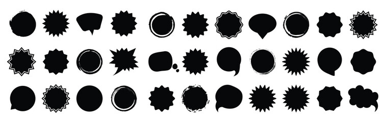 Set different promotion blank stickers tags labels