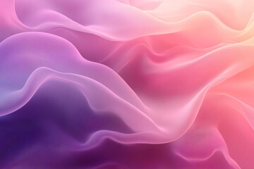 Obraz premium Abstract Pink and Purple Wavy Fabric Texture