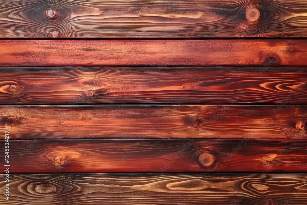 Aufkleber richly textured redwood background featuring warm red tones with natural grain patterns and rustic f