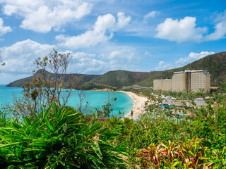 Catseye beach on Hamilton Island in the Whitsundays