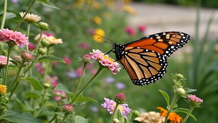 **"Butterfly Ballet: A Symphony of Nature"** 🦋🌸