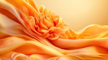Elegant and Vibrant Rose Flower in Full Bloom with Soft Focus and Warm Tones   A Close up Macro Shot of a Delicate and Fragrant Rose Blossom with Organic Texture and Pattern