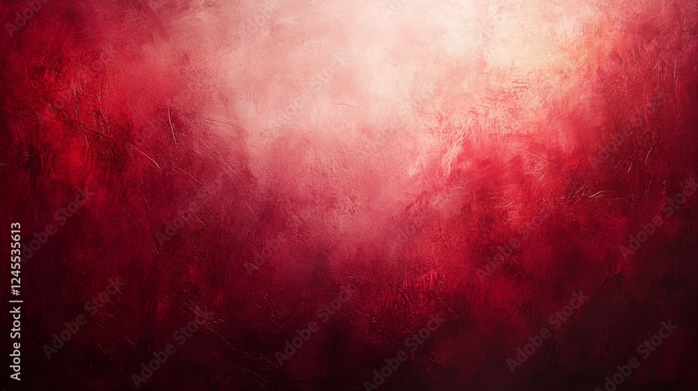 Poster abstract deep red gradient background with blending shades