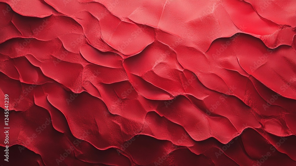 Poster abstract vibrant red gradient background with sharp textures