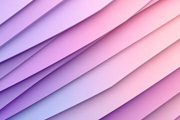 Abstract Diagonal Layers of Pastel Purple Hues