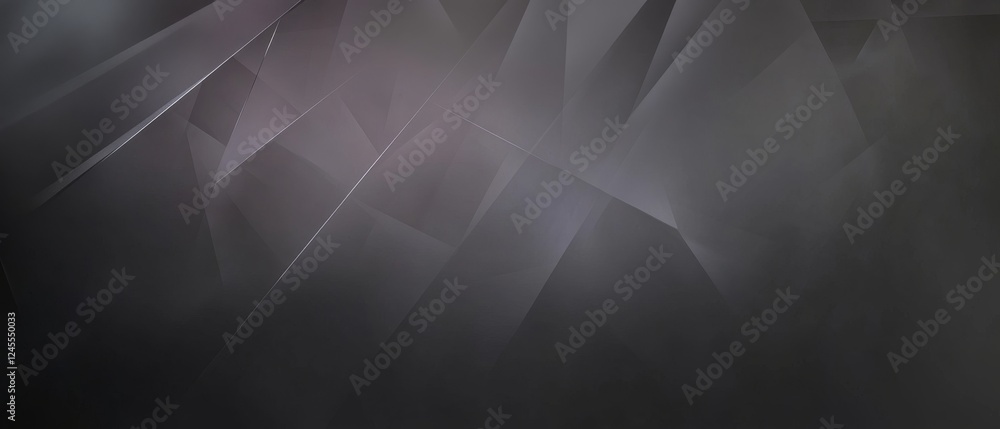 Poster a blurred, abstract background featuring soft gradients of gray and black tones, evoking a sense of 