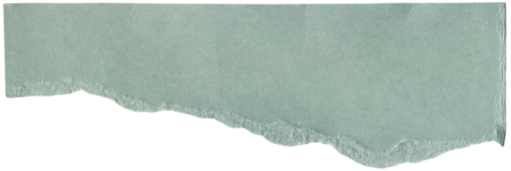 Blue torn scrap cardboard, versatile background for collage, scrapbooking