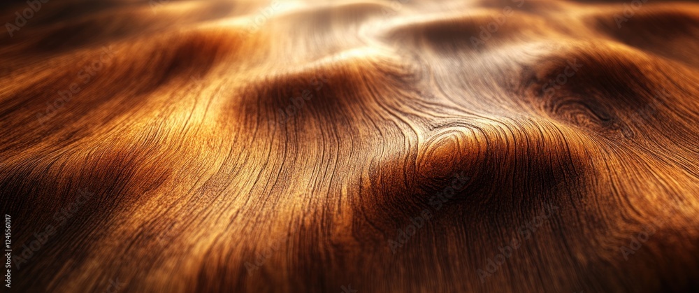 Poster hyperrealistic wooden surface close-up intricate grain patterns natural texture