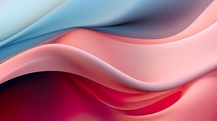 Abstract soft waves Beautiful Abstract 3D Background with Smooth Silky Shapes soft forms ..