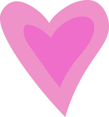 Red and Pink Hearts Pattern for Greeting Cards