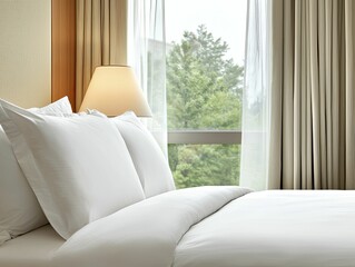 Business travel mindfulness relaxation techniques for busy professionals in serene hotel room environments.