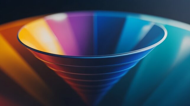 marketing funnel and data analytics used by a team of sales consultant to analyze leads generation, conversion rate, and sales performance of e commerce. multi channel advertising, customer journey.