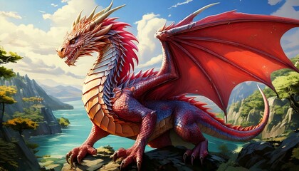 ウェールズ　竜