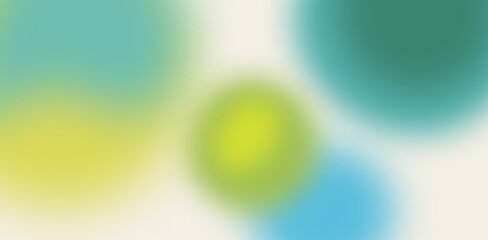 abstract green background with circles