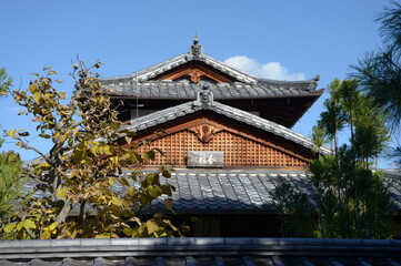 大徳寺　瑞峯院の玄関と庫裏　京都市北区紫野