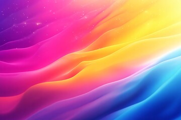 Obraz premium Abstract Colorful Wavy Gradient Background Design