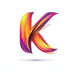 Fototapeta premium letter J with abstract motion lines icon logo illustration isolated on white background