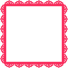 Lace Border Frame
