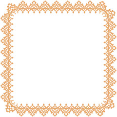 Lace Border Frame
