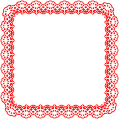 Lace Border Frame