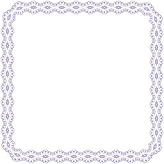 Lace Border Frame
